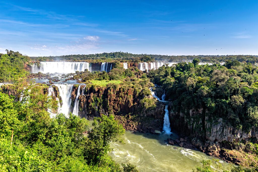 Cataratas do lado argentino em Puerto Iguazú