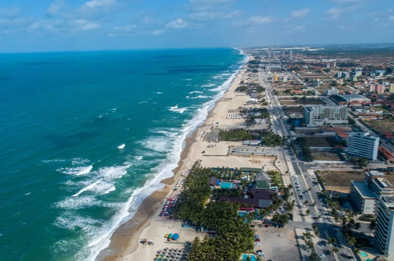Praia do Futuro em Fortaleza