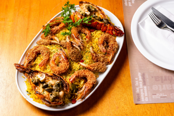 Gastronomia de Fortaleza com frutos do mar