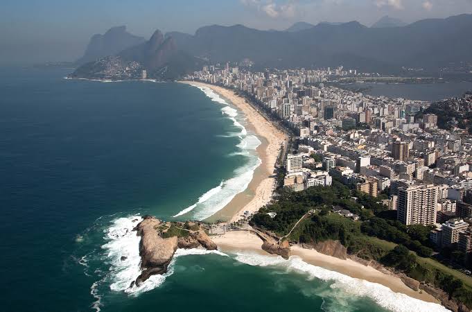 Orla da Zona Sul do Rio de Janeiro